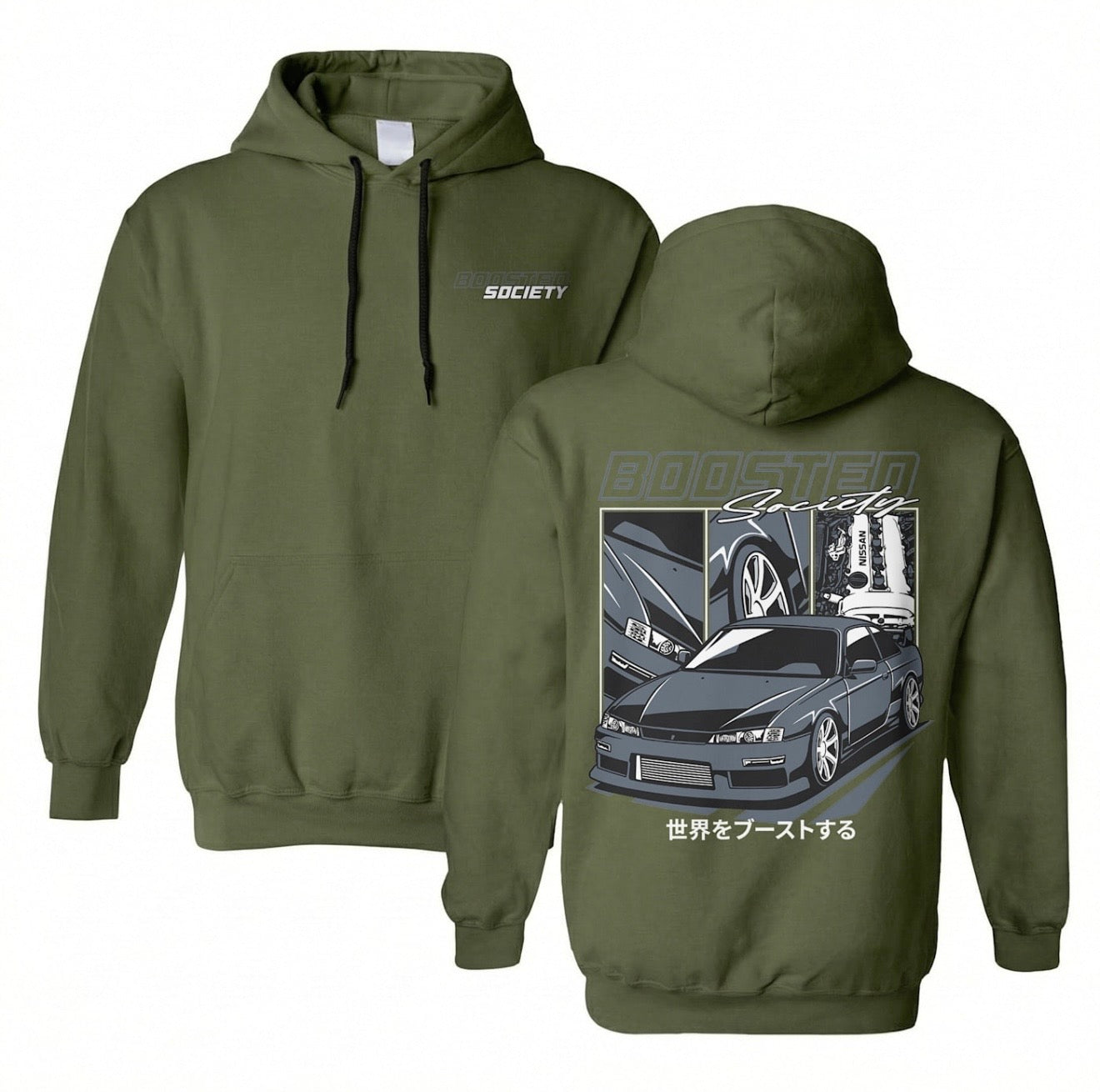 S14 MANGA HOODIE (100X)
