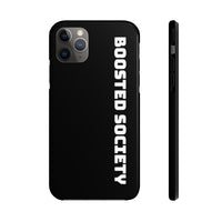 Boosted Society Tough Phone Case (Matte) - Black