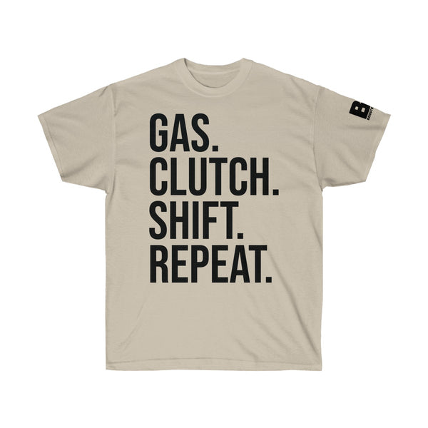 Boosted Society Gas. Clutch. Unisex (T-Shirt)