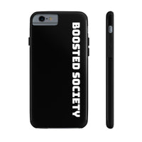 Boosted Society Tough Phone Case (Matte) - Black