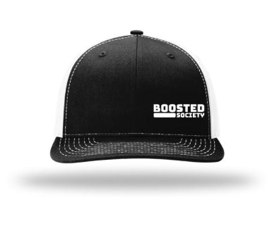 Boosted Society Snapback - Black / White