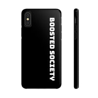 Boosted Society Tough Phone Case (Matte) - Black