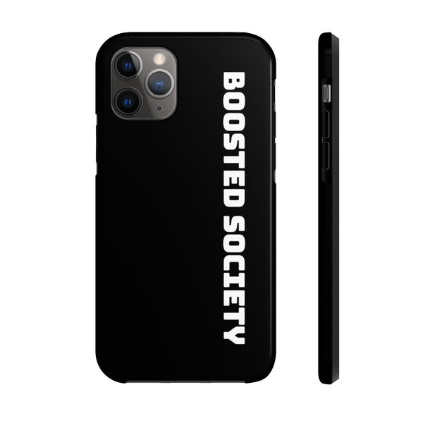 Boosted Society Tough Phone Case (Matte) - Black