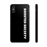 Boosted Society Tough Phone Case (Matte) - Black